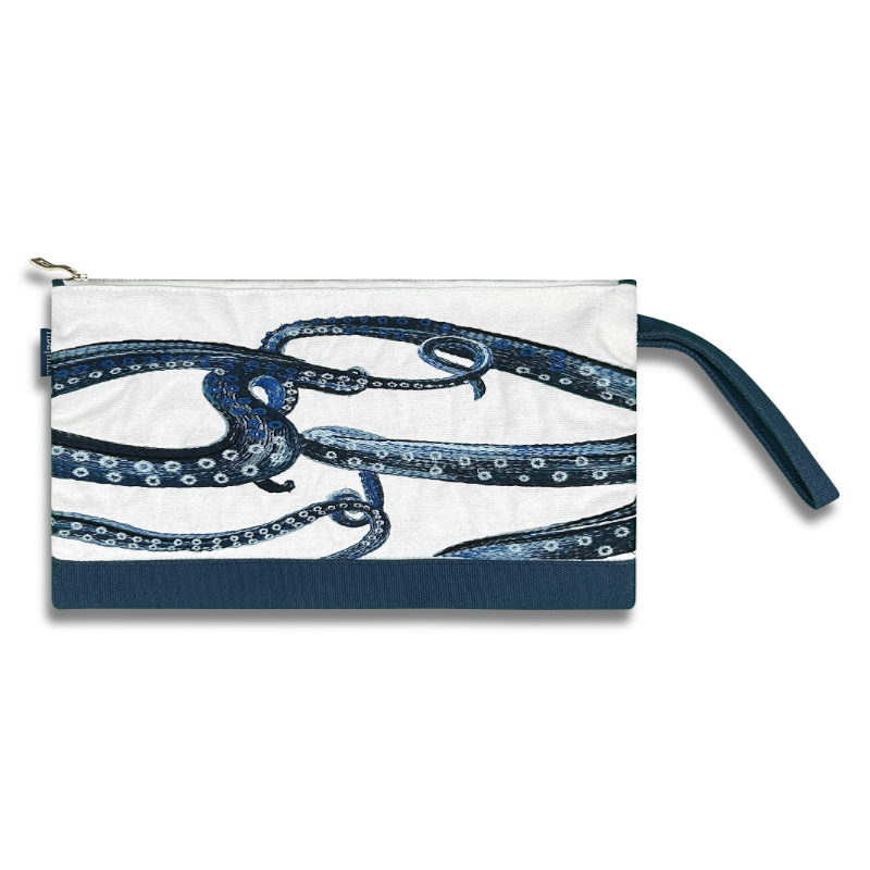 Octopus Wristlet Clutch Bag