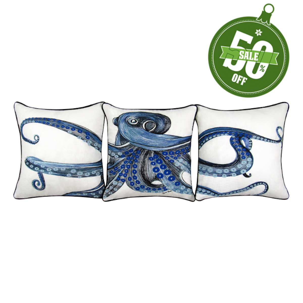3 piece throw pillow set clearance
