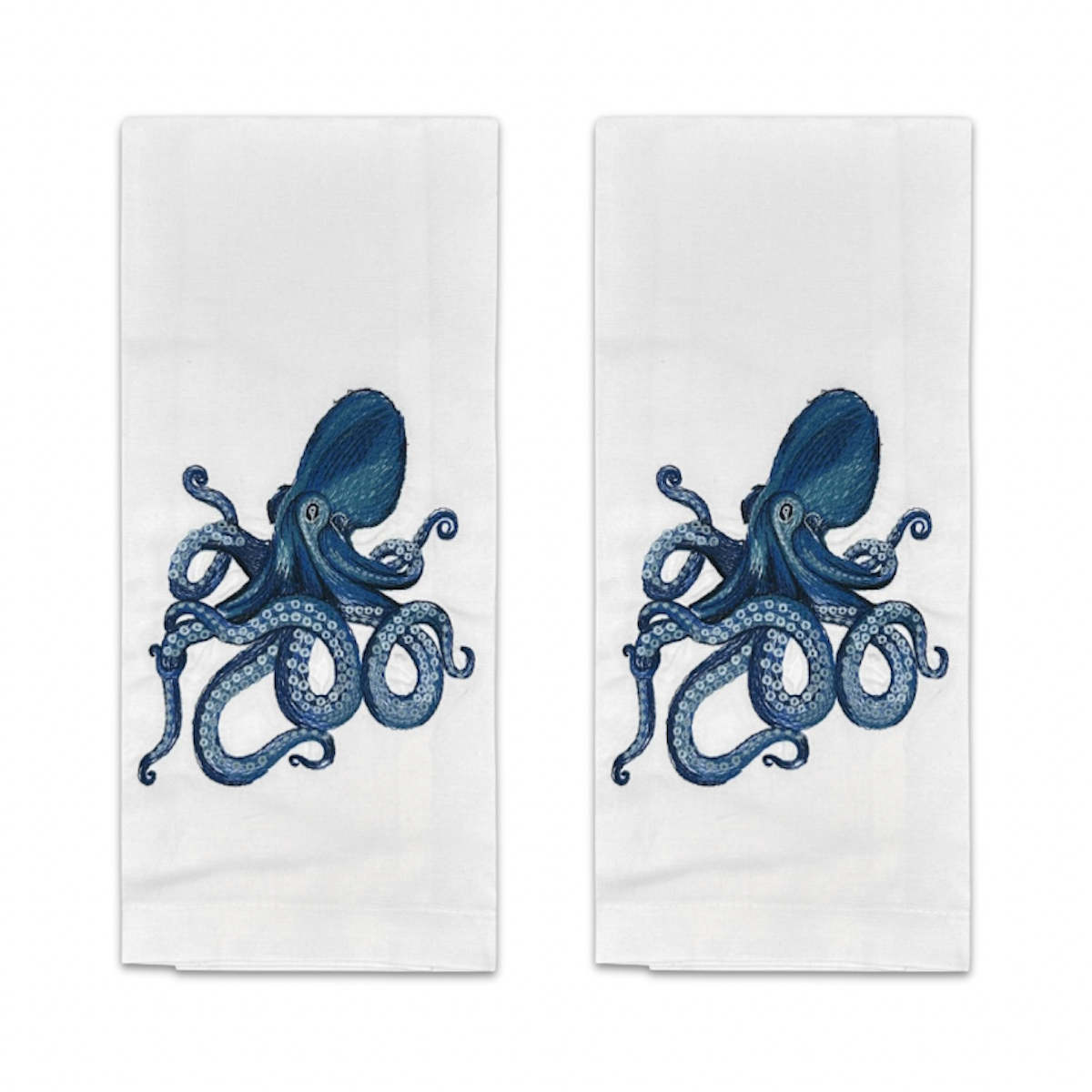 Octopus 2 Tea Towel Pair