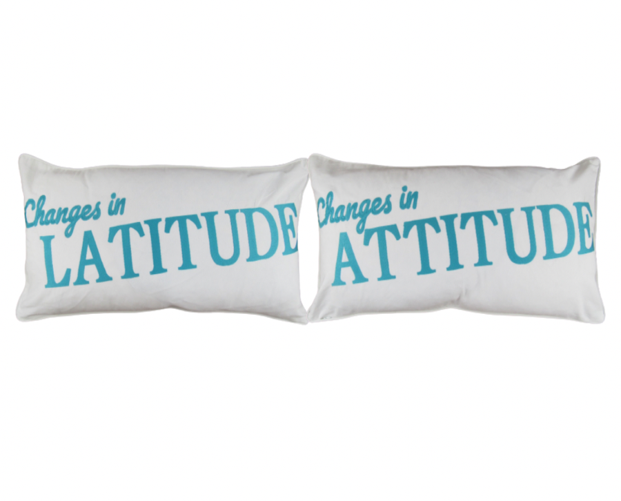 Margaritaville Changes In Latitude Changes In Attitude Pillow Cover Set