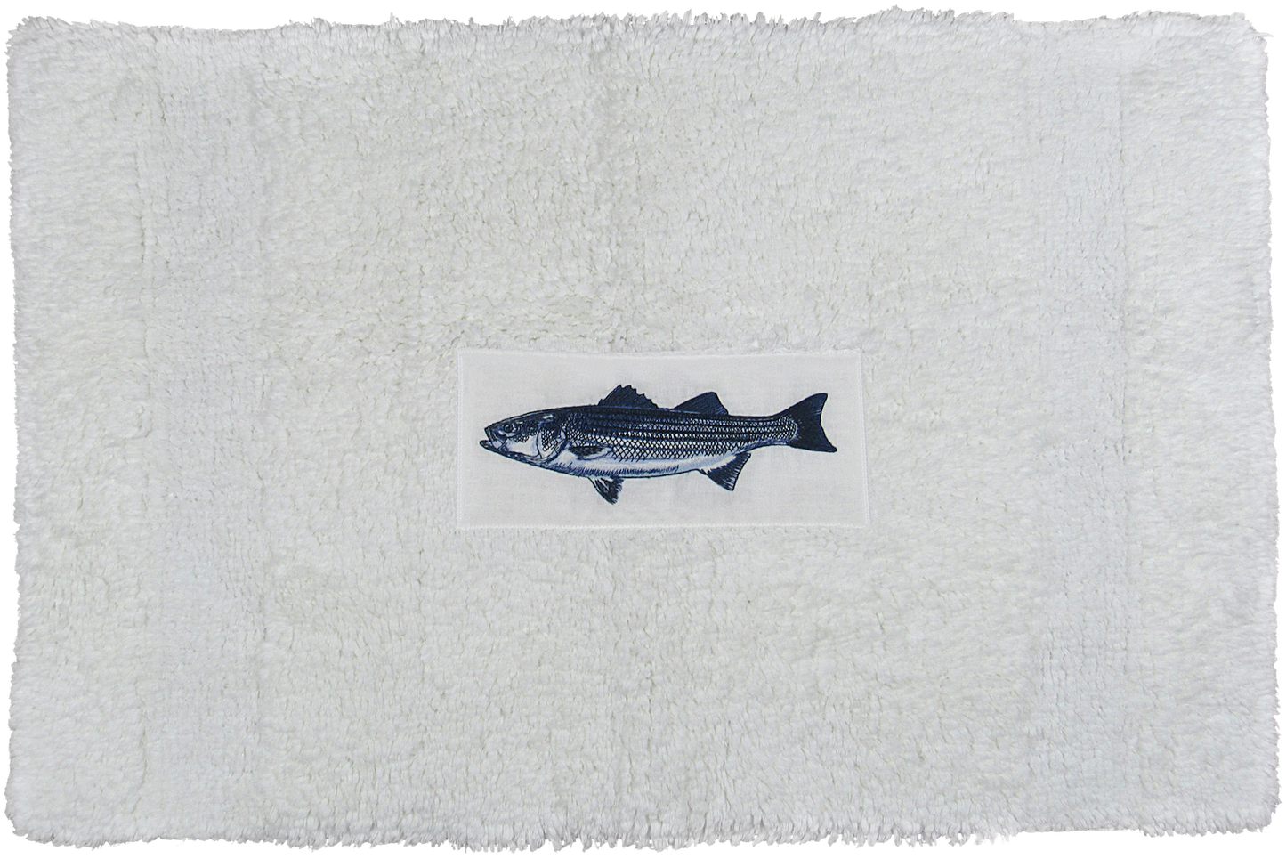 Striped Bass Bath Mat