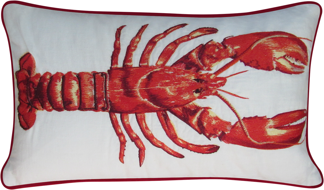 Lobster Single Pillow Cover