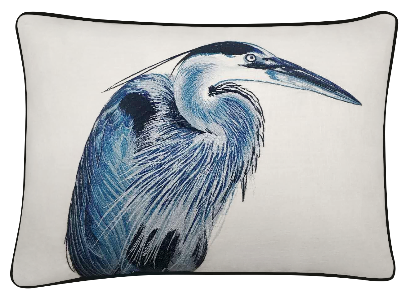 Blue heron throw pillows hot sale