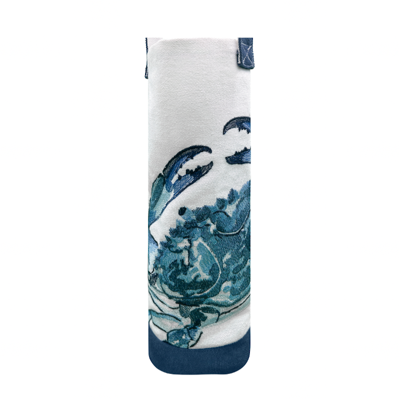 Blue Crab Wine Bag