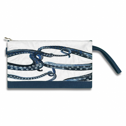 Octopus Wristlet Clutch Bag