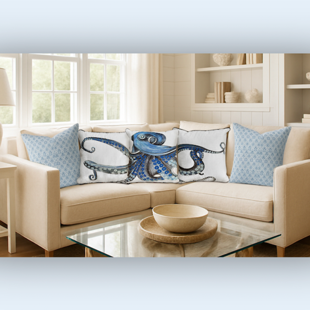 Salt Point Damask Two Piece Pillow Set