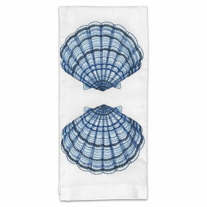 Shells Tea Towel Pair