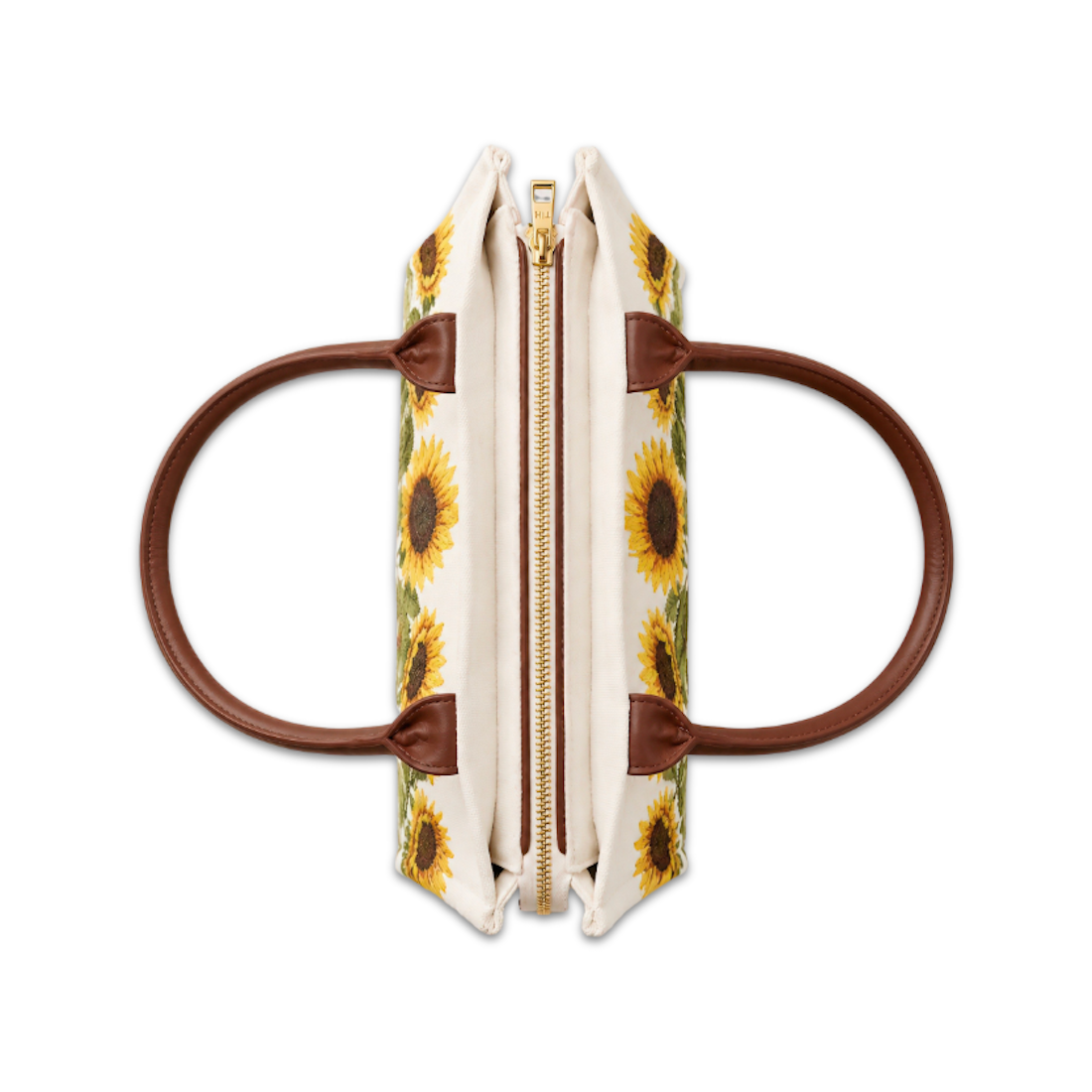 Sunflower Embroidered Handbag