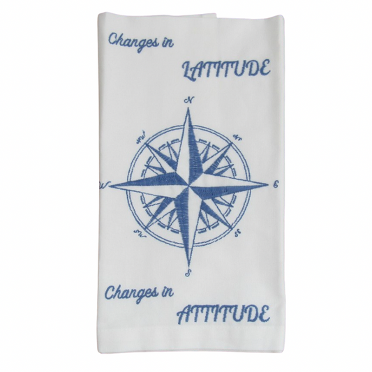 Margaritaville Tea Towel Changes In Latitude