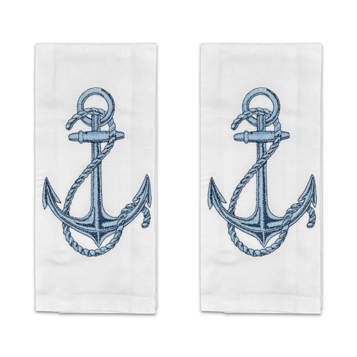 Anchor Tea Towel Pair