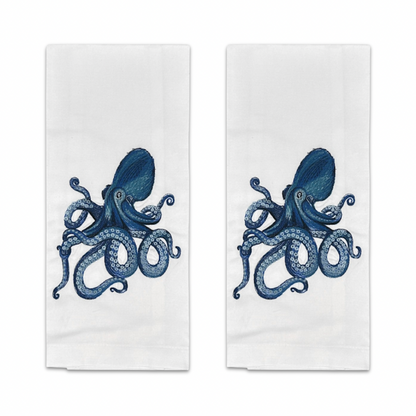 Octopus 2 Tea Towel Pair