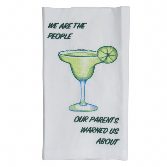 Margaritaville Tea Towel We Are The People
