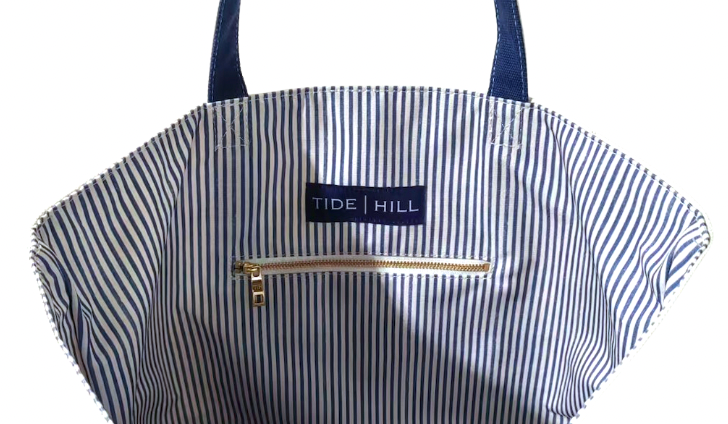 Dragonfly Embroidered Tote Bag