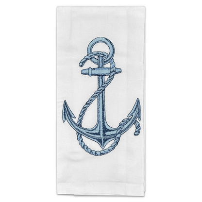 Anchor Tea Towel Pair