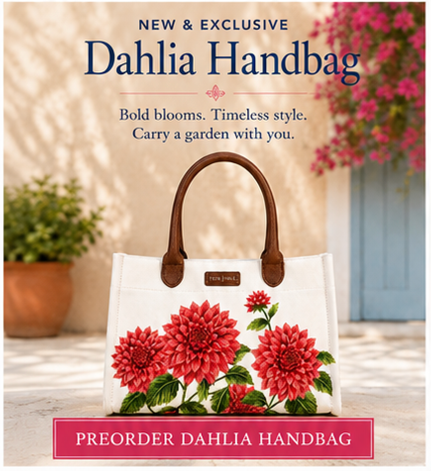 Dahlia Embroidered Handbag