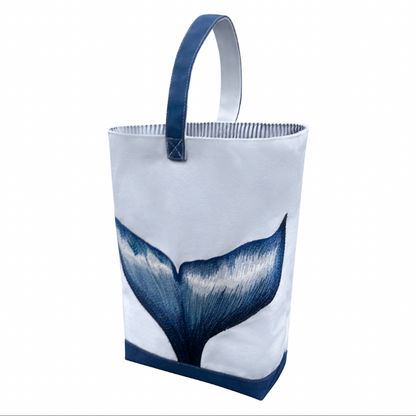 Whale Tail Double Wine Bag