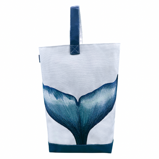 Whale Tail Double Wine Bag