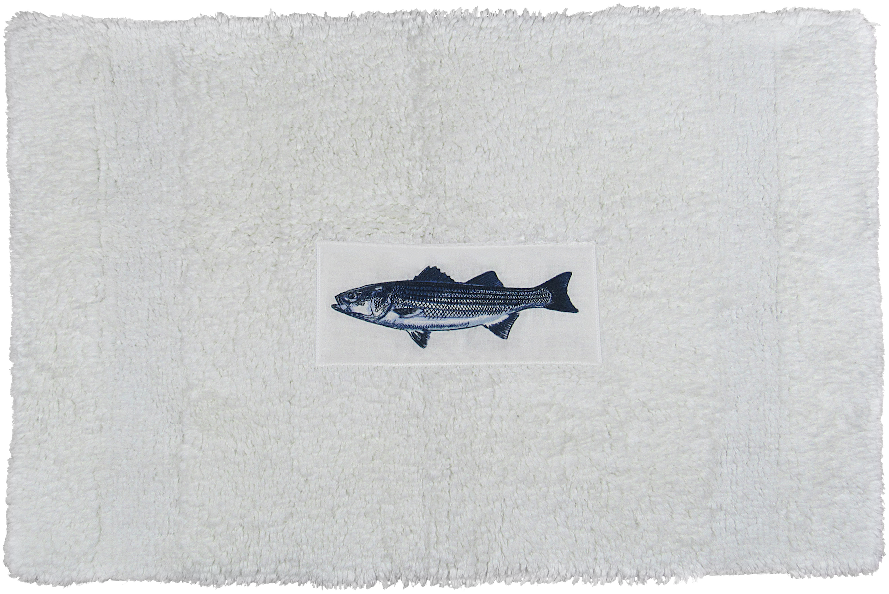 Striped Bass Bath Mat