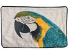 Margaritaville Blue Parrot 2 Embroidered Pillow Cover