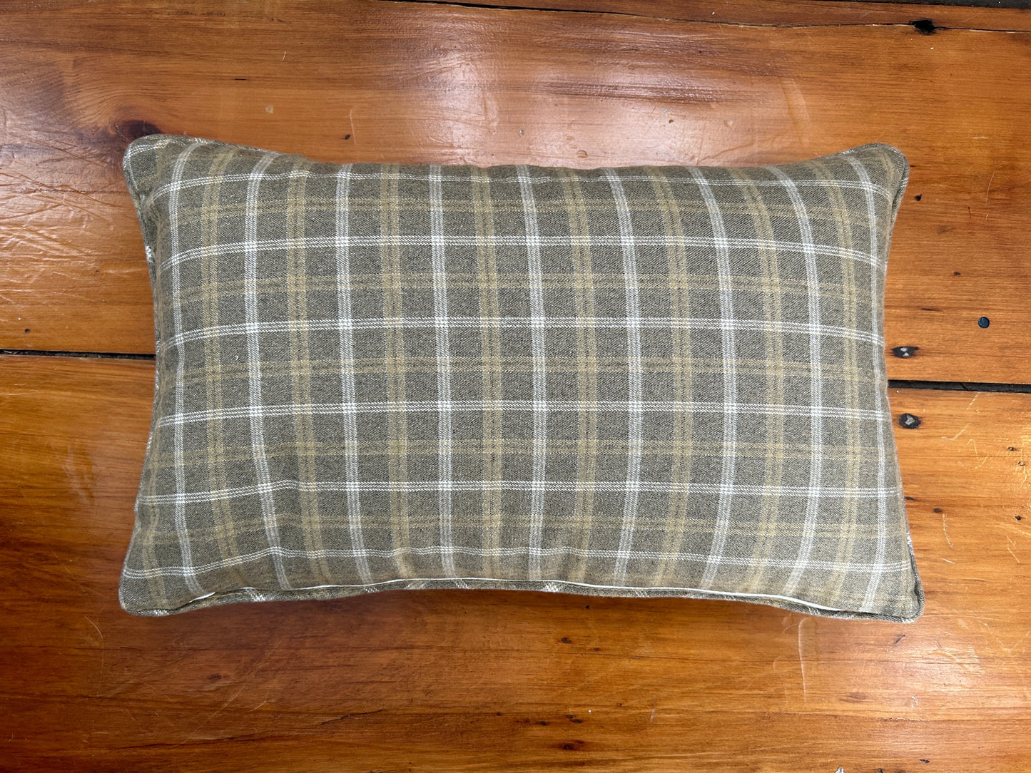 Brook Trout Single Embroidered Pillow Cover