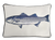 Striped Bass Pillow Cover