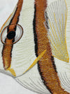 Margaritaville Butterfly Fish Embroidered Pillow Cover
