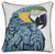 Margaritaville Blue Parrot Embroidered Pillow Cover