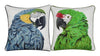 Margaritaville Parrots Embroidered Pillow Cover Set