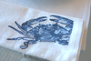 Blue Crab Napkin - 4 piece set