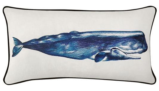 Whale Pillow Cover