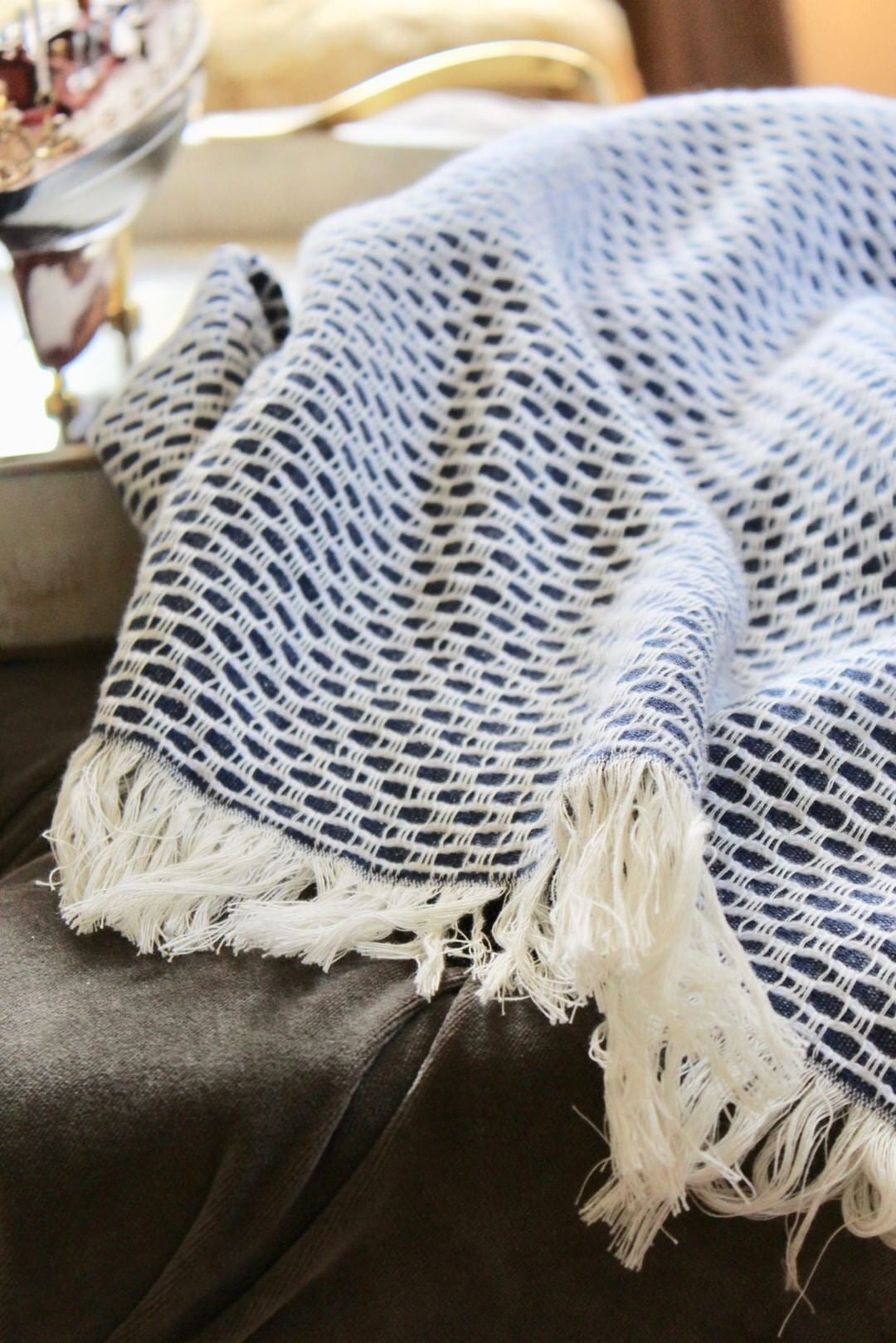 Heron Throw Blanket